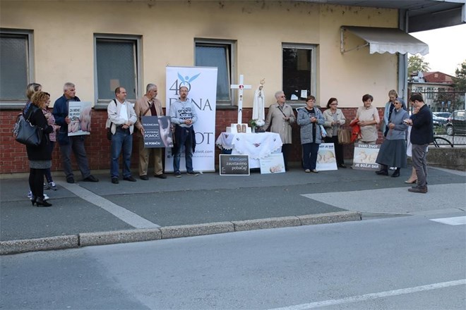 Korizmena kampanja inicijative "40 dana za život". Molit će se ispred bolnica u Varaždinu, Čakovcu i Koprivnici
